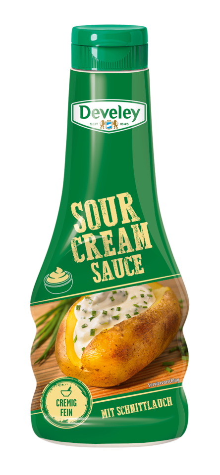 Develey Sour Cream Sauce 250ml Flasche