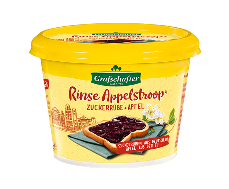 Grafschafter Rinse Appelstroop 300g Becher