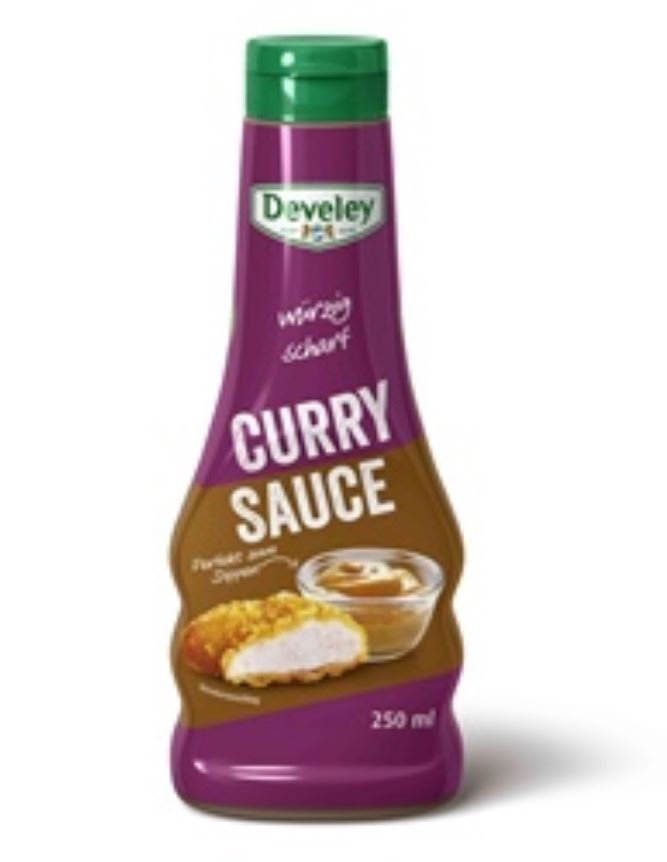 Develey, Curry Sauce, 250ml, Flasche