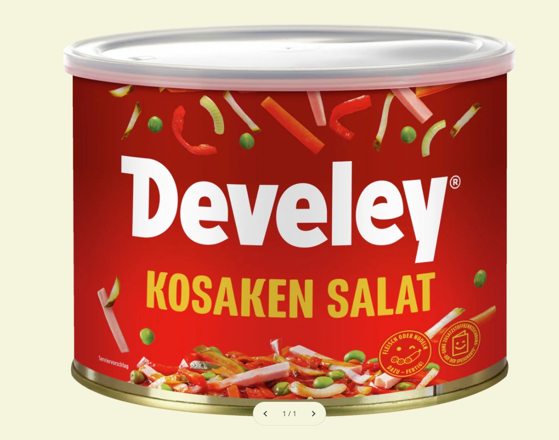 Develey Kosaken Salat - 2kg Dose