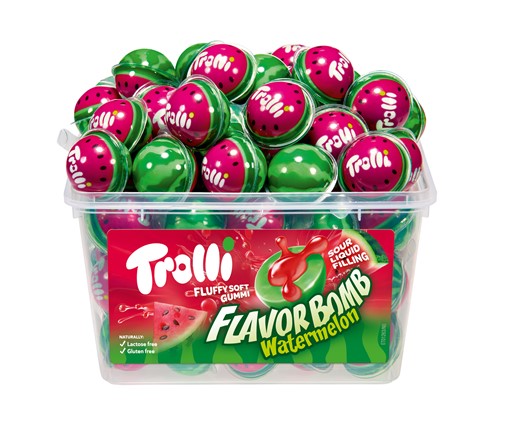 Trolli Splash Watermelon 60 Stück 1128g Dose ab 01.07.2026