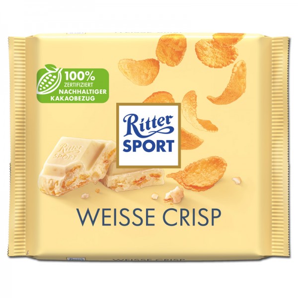 Ritter Sport Weiss Crisp 100g Tafel