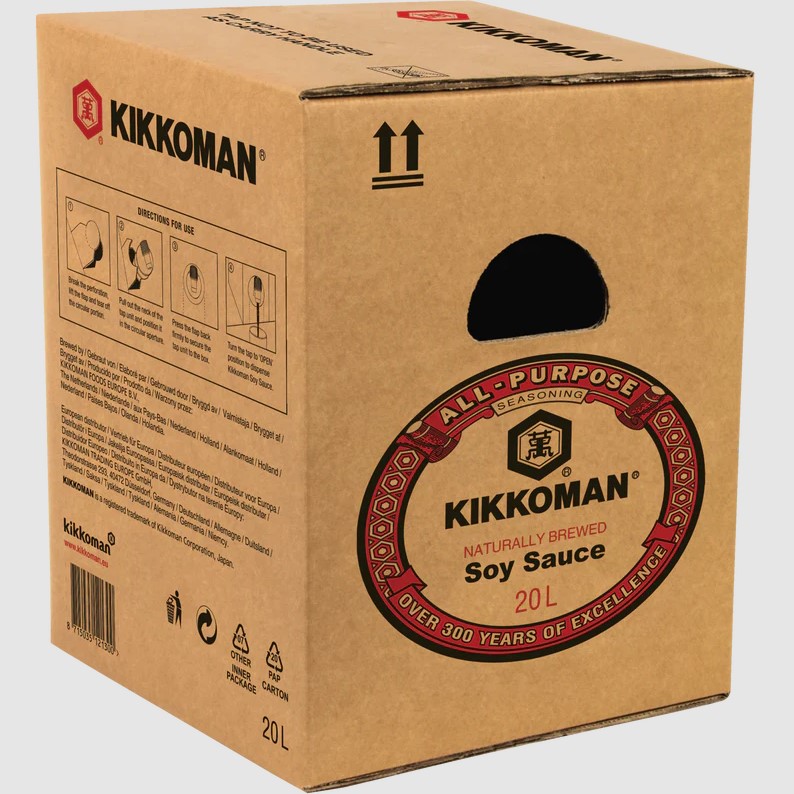Kikkoman Soja-Sauce - 20L Karton