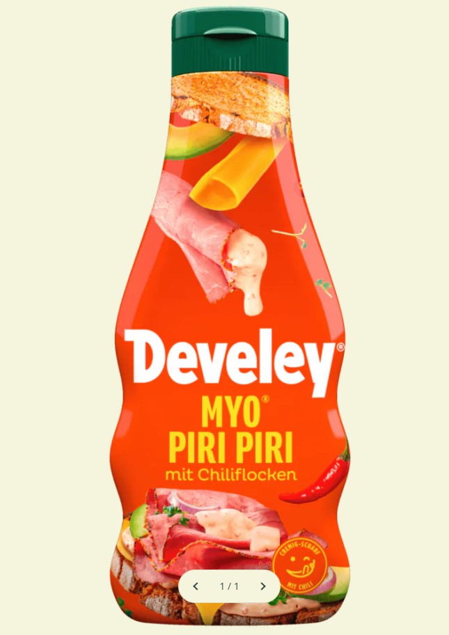 Develey MYO® Piri Piri - 235ml Flasche