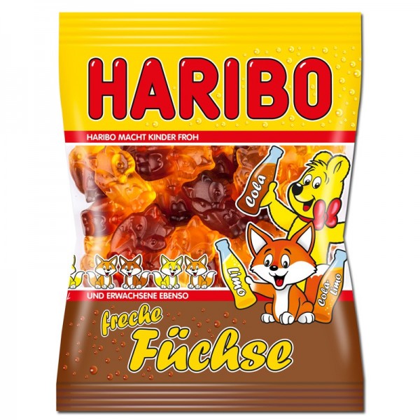 Haribo, Freche Füchse, 200g, Beutel
