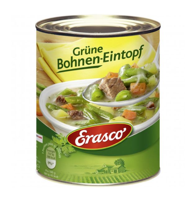 Erasco Grüne Bohnen Eintopf 800g Dose