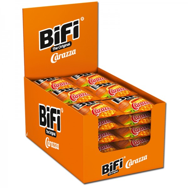 Bifi Carazza Pizza-Snack - Weizen-Gebäck 30 Stück Packung