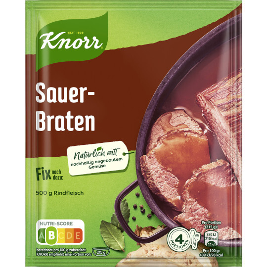 Knorr Fix Sauerbraten 37g Beutel