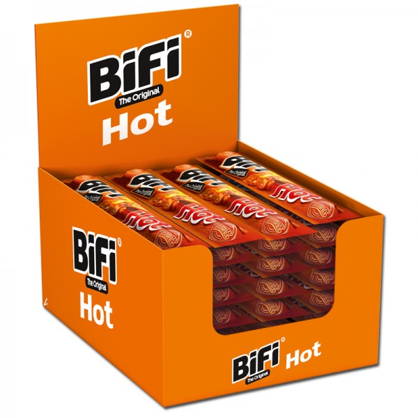 Bifi Hot - Snack - Salami 40 Stück Packung