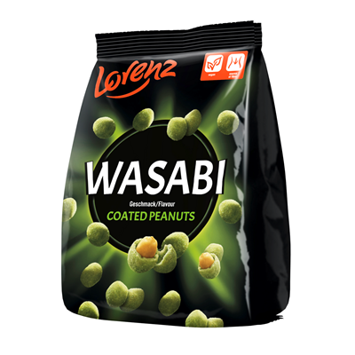 Lorenz Wasabi Erdnüsse - 2 x 800g Beutel 