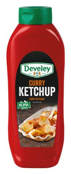 Develey, Curry-Ketchup, 875ml, Flasche
