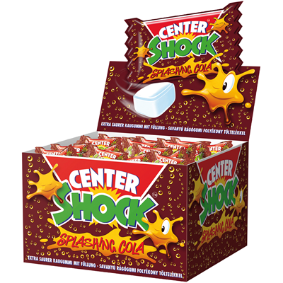 Center Shock Cola 100 Stück à 4 g, einzeln verpackt - 3x400 g Schachtel