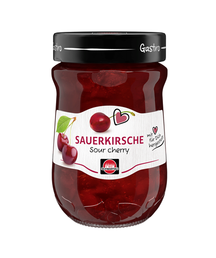 Schwartau Gastro Konfitüre extra Sauerkirsch - 600g Glas