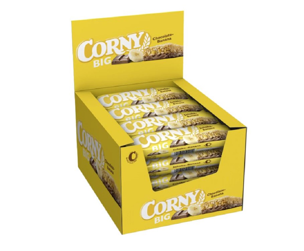 Corny Big Schoko-Banane  Müsli Riegel 1200g 24 Stück Packung