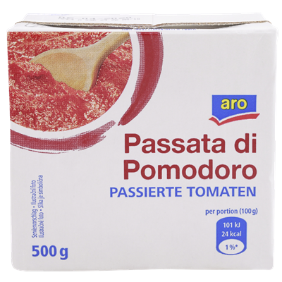 aro Passierte Tomaten - 12 x 500ml Tetra-Packung