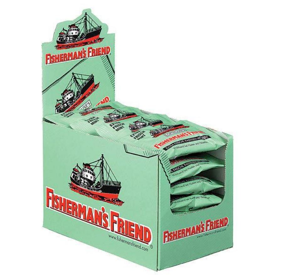 Fishermans Friend Mint, Pastillen, 24 Beutel, 600g, 3er Packung Fishermans Friend Mint, Pastillen, 24 Beutel, 600g, 3er Packung