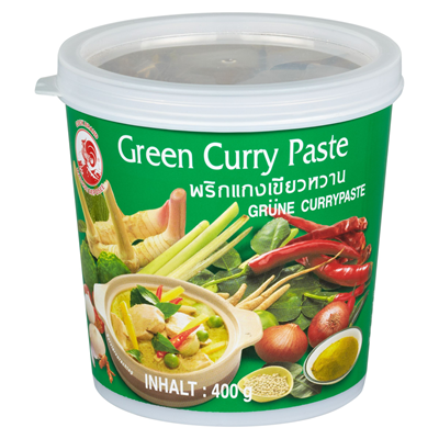 Cock Currypaste Grün - 400 g Becher Cock Currypaste Grün - 400 g Becher