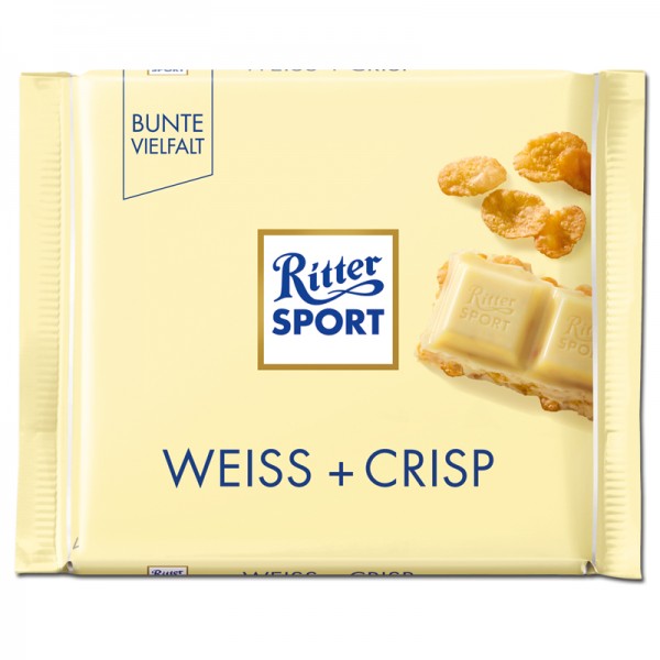 Ritter Sport Weiss Crisp 100g Tafel