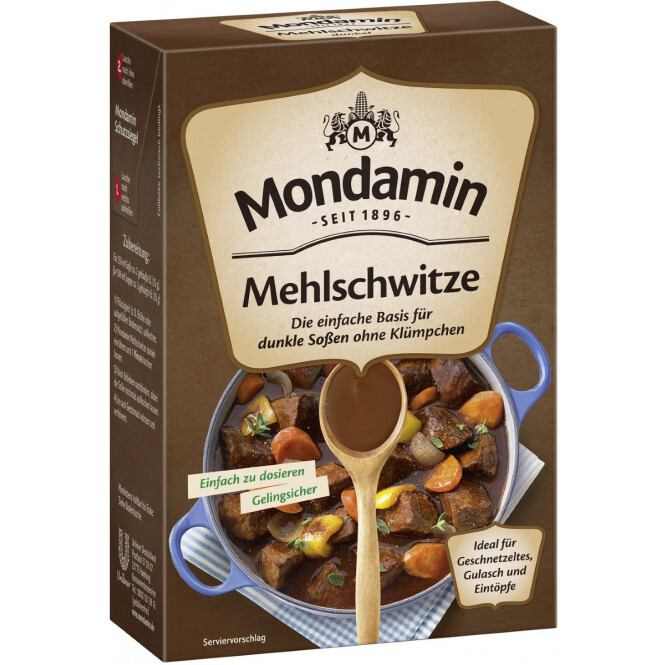 Mondamin klassische Mehlschwitze braun 250 g Packung Mondamin klassische Mehlschwitze braun 250 g Packung