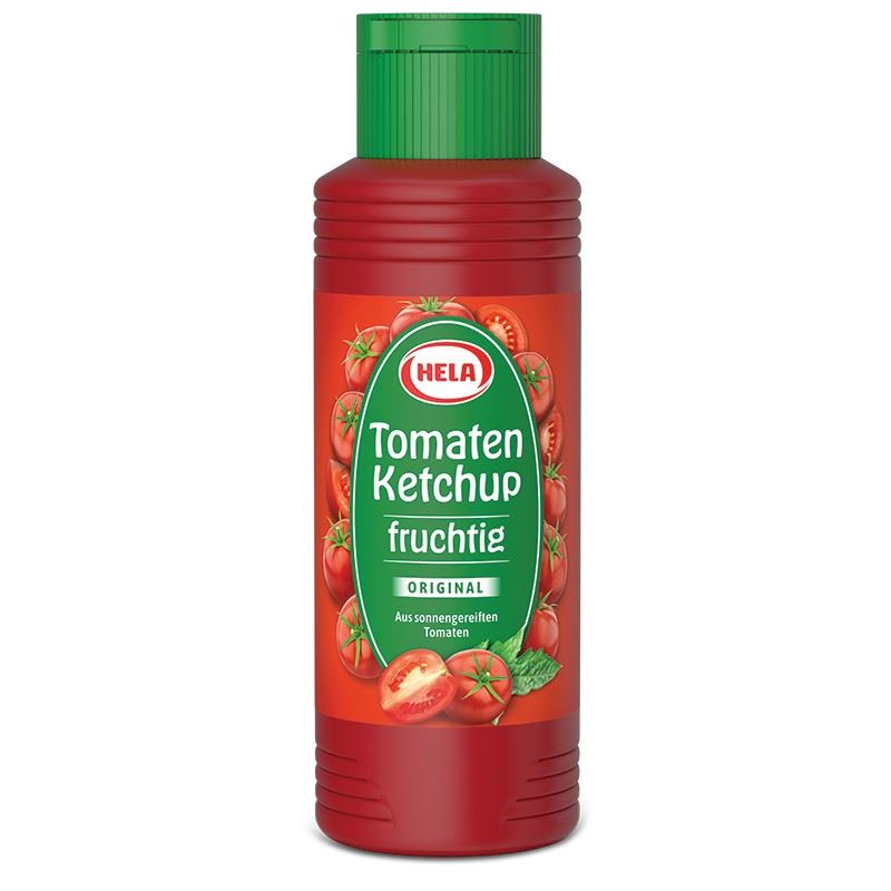 HELA, Tomaten, Ketchup, fruchtig, 300ml, Flasche