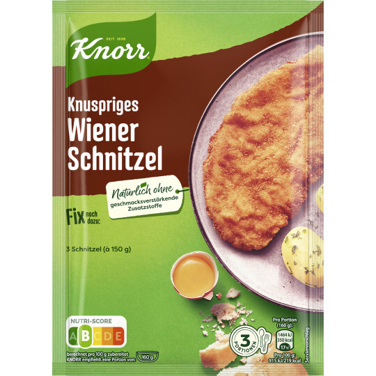 Knorr Fix Knuspriges Wiener Schnitzel 90g Beutel
