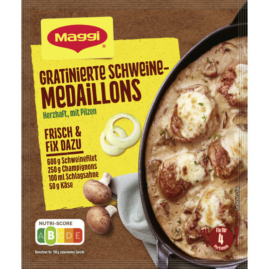 Maggi Gratinierte Schweine-Medaillons 42g Beutel Maggi Gratinierte Schweine-Medaillons 42g Beutel