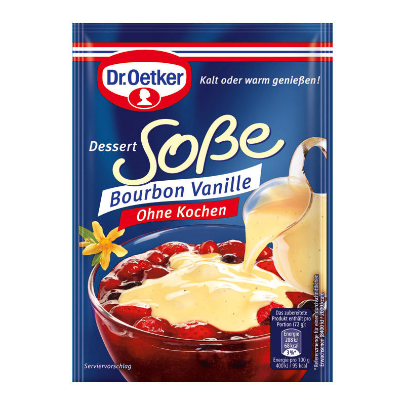 Dr. Oetker Soße Bourbon-Vanille ohne Kochen 39g Beutel