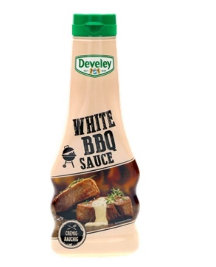 Develey, White BBQ, Sauce, 250ml, Flasche