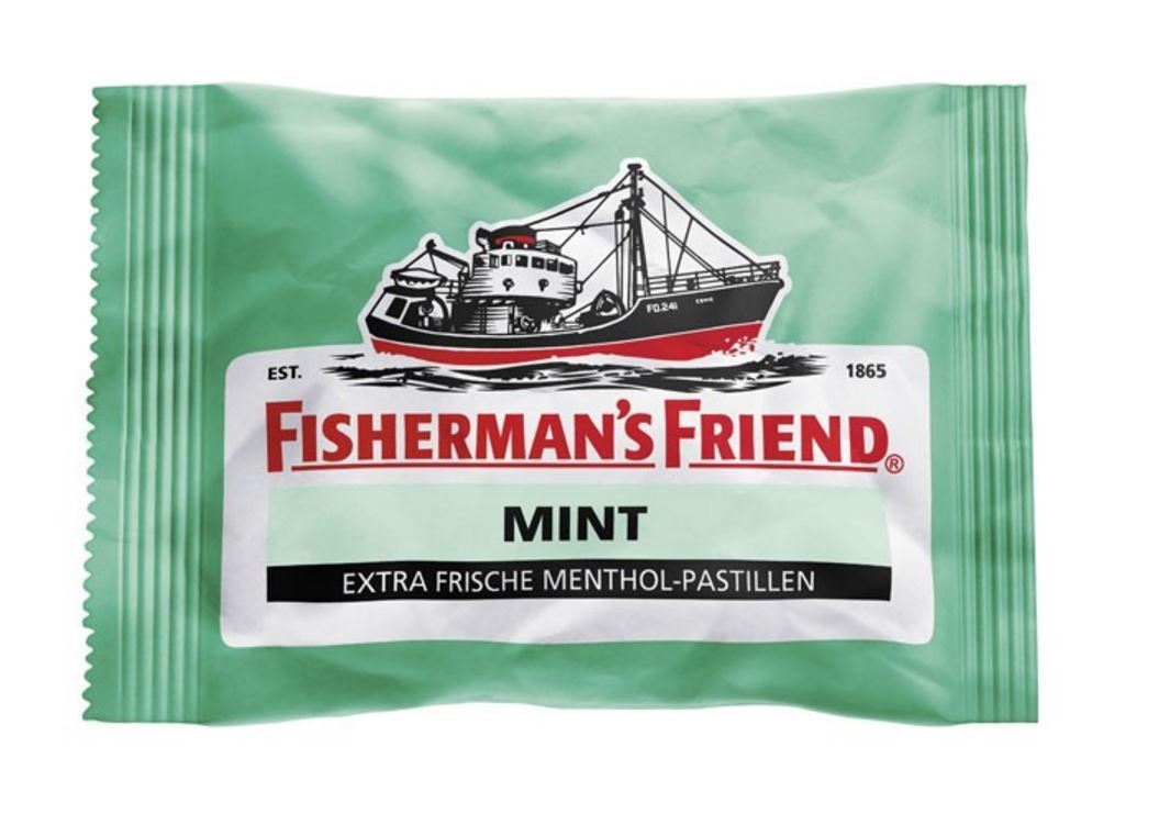 Fishermans Friend Mint, Pastillen, 24 Beutel, 600g, Packung
