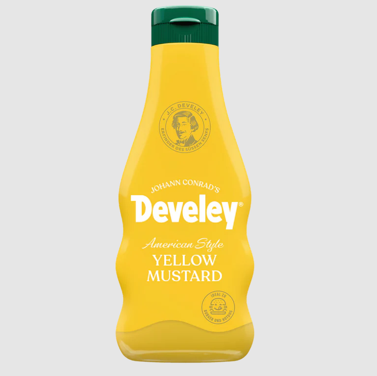 Develey American Style Yellow Mustard 250ml Flasche