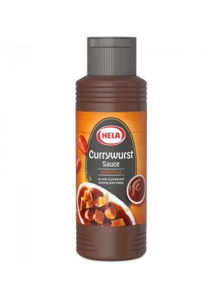 Hela Currywurst Sauce 300ml Flasche Hela Currywurst Sauce 300ml Flasche