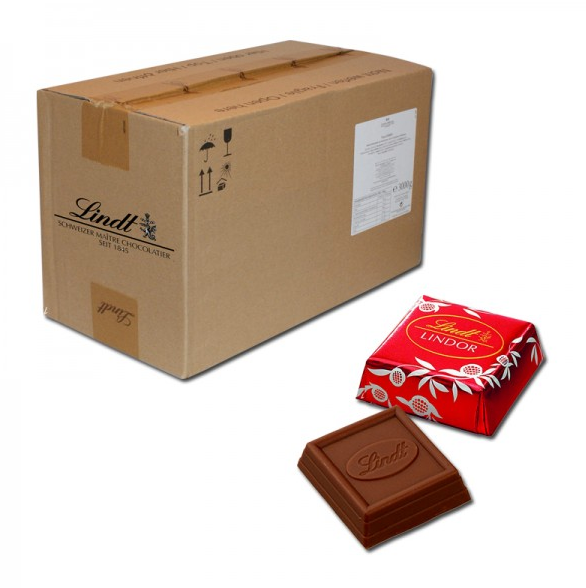 Lindt Lindor Les Carres 3 Kg Packung