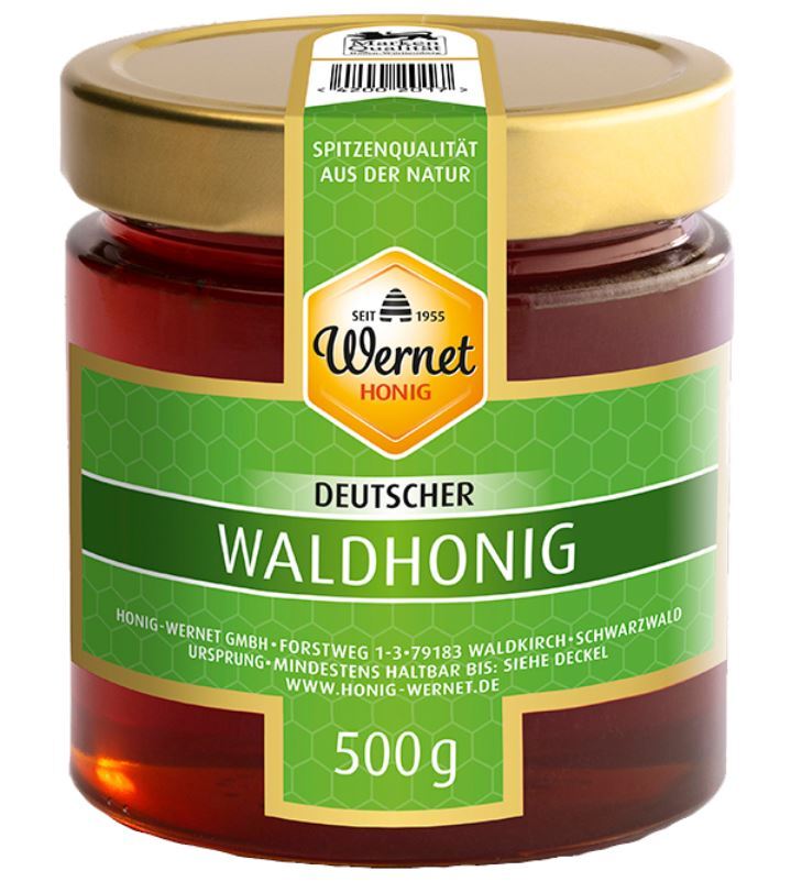 Deutscher Waldhonig 500g Glas Deutscher Waldhonig 500g Glas