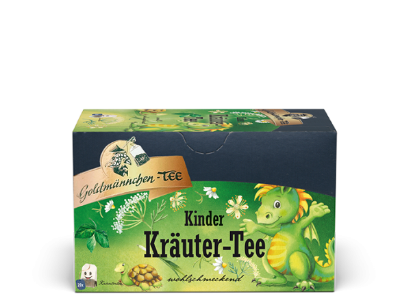 Goldmännchen Kinder Kräutertee Karton 12 Packungen x 20 Teebeutel = 360 g netto Goldmännchen Kinder Kräutertee Karton 12 Packungen x 20 Teebeutel = 360 g netto