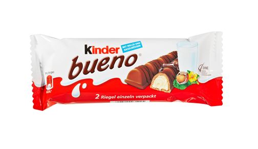 Ferrero Kinder Bueno Klassik Waffel 2er Riegel 43 g 30er Packung