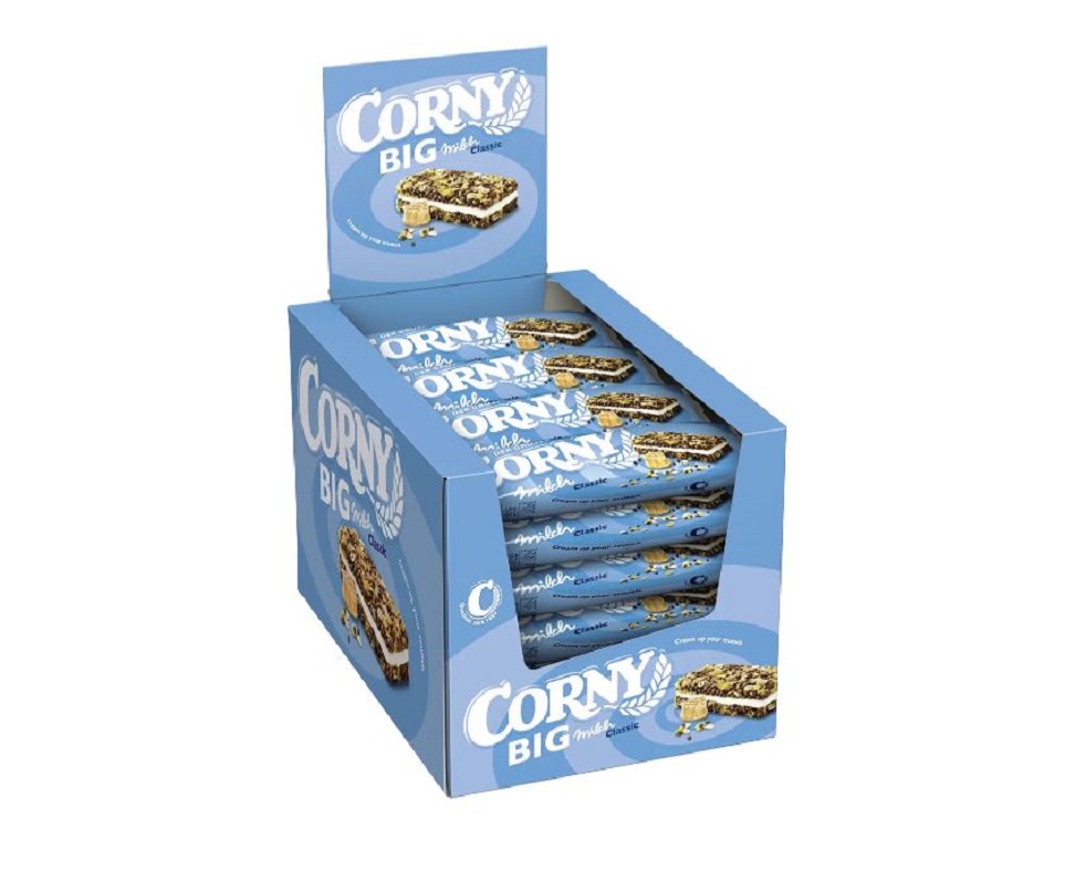 Corny ,Milch Classic, Der Grosse, 24 Riegel, 960g, Packung