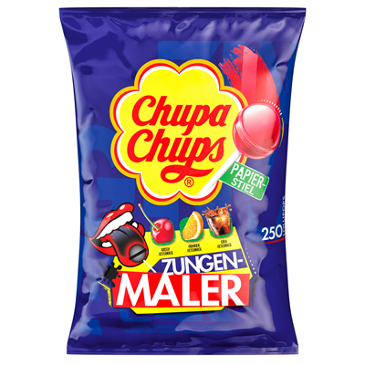 Chupa Chups Lutscher Zungenmaler Nachfüllbeutel 3000g Beutel Chupa Chups Lutscher Zungenmaler Nachfüllbeutel 3000g Beutel