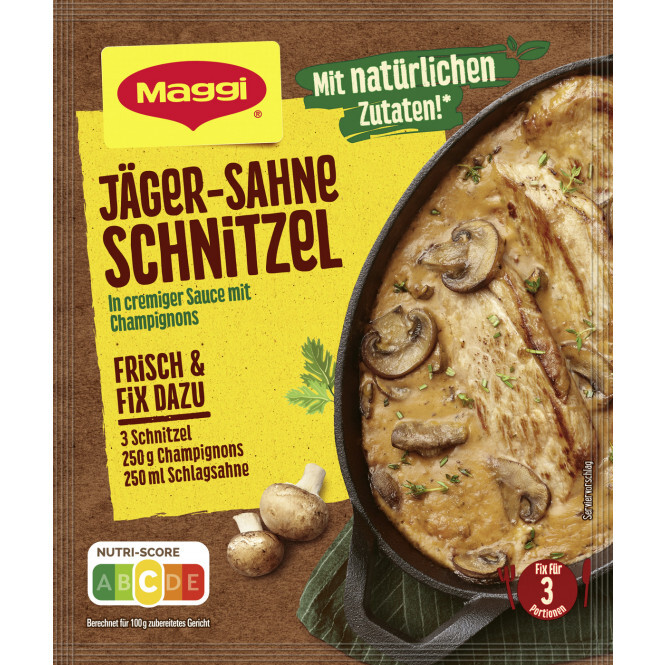 MAGGI Fix für Jäger-Sahne Schnitzel 27g Beutel MAGGI Fix für Jäger-Sahne Schnitzel 27g Beutel