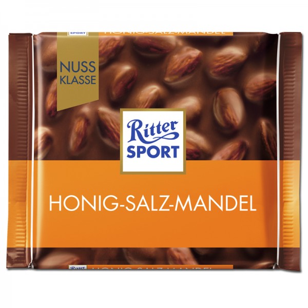 Ritter Sport Honig-Salz-Mandel 100g Tafel
