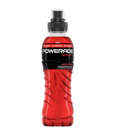 Powerade Sports Wild Cherry 12x500ml Packung JULI-AKTION