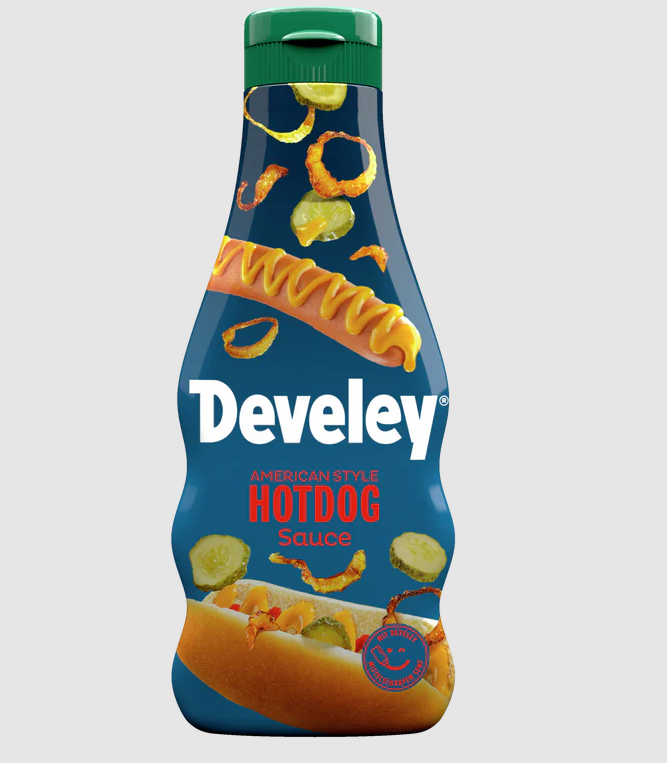 Develey American Style Hotdog Sauce 250ml Flasche