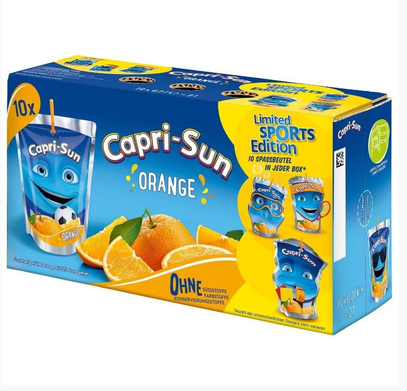 Capri-Sun, Orange, 2000ml, 10er Karton