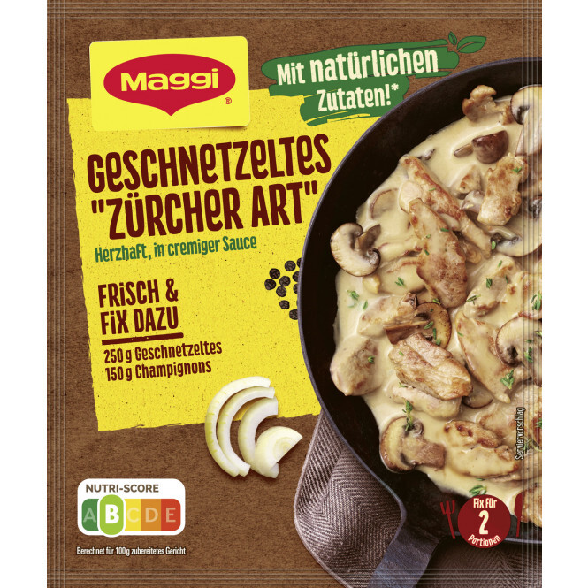 Maggi Geschnetzeltes Zürcher Art 47g Beutel Maggi Geschnetzeltes Zürcher Art 47g Beutel