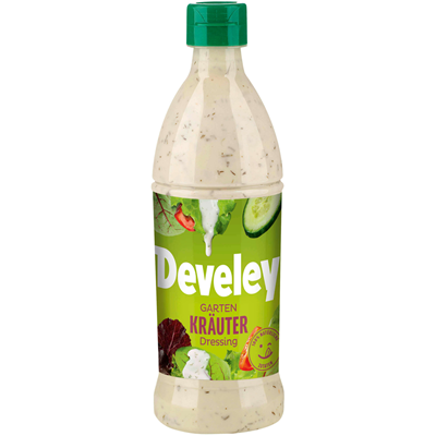 Develey Salatdressing Gartenkräuter 500 ml Flasche