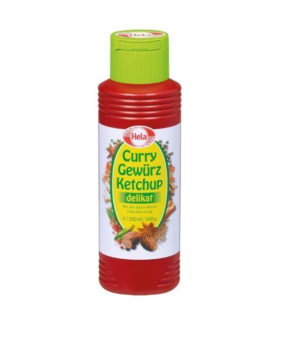 Hela, Curry Gewürz Ketchup, delikat, 300ml, Flasche