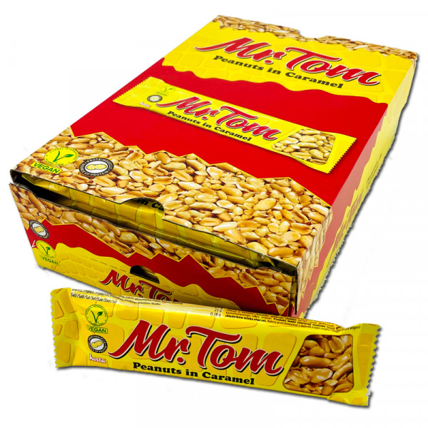 Mr. Tom Peanuts, Riegel, 36 40g Riegel Packung