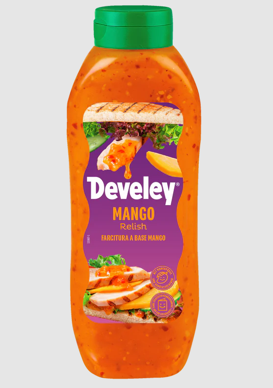 Develey Mango Relish - 875ml Flasche