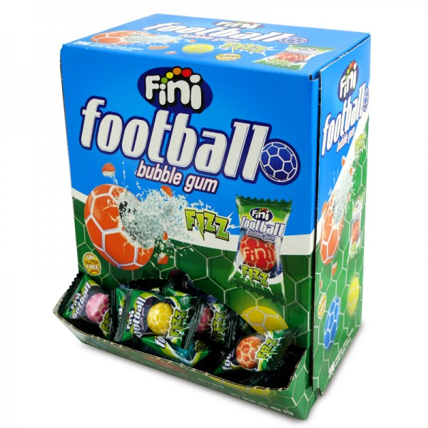 Fini, Football Kaugummi Fußball, Gum football, 200 Stück, Packung