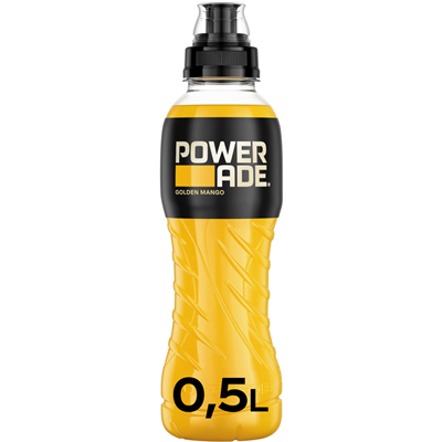 Powerade Golden Mango Einweg PET - 500ml Flasche -12erPack