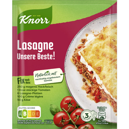 Knorr Fix Lasagne Unsere Beste! 53g Beutel